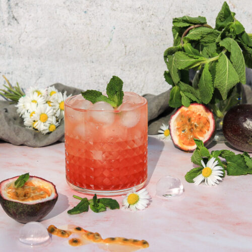 Sanbitter Spritz mit Maracuja